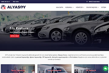 Alyasoy Turizm Web Tasarım