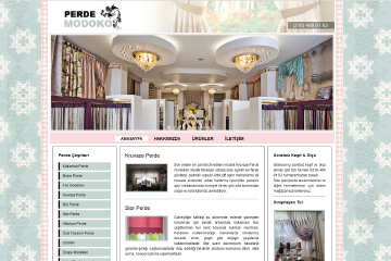 Modoko Perde Web Sitesi Tasarımı