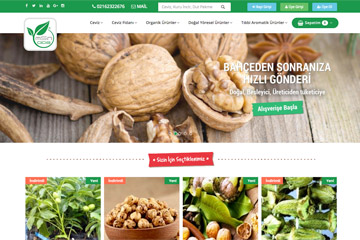 Msn Gıda E-ticaret Web Sitesi Tasarımı