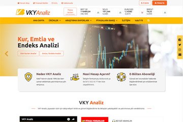 Vakıf Yatırım web sitesi tasarım ve yazılım