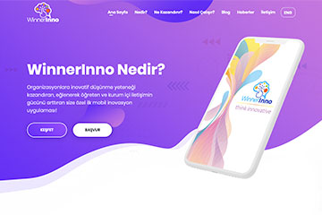 WinnerInno Web Sitesi Tasarımı