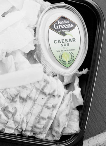 Tender Greens web tasarım projesi