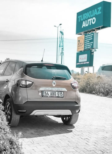 Turkuaz Auto web tasarım projesi
